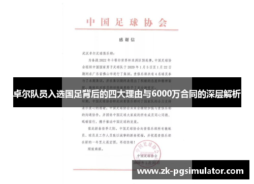 卓尔队员入选国足背后的四大理由与6000万合同的深层解析 卓尔队员入选国足背后的四大理由与6000万合同的深层解析