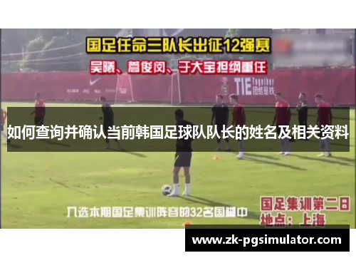 如何查询并确认当前韩国足球队队长的姓名及相关资料 如何查询并确认当前韩国足球队队长的姓名及相关资料